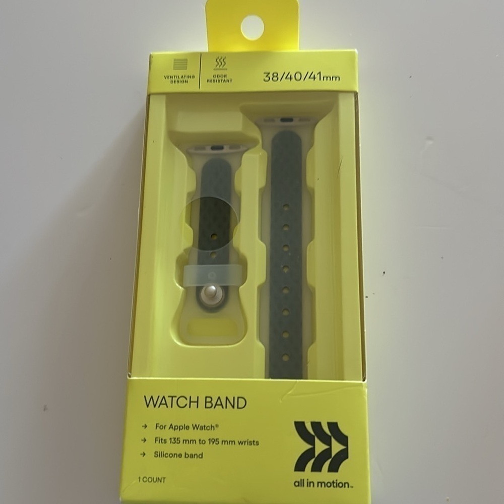 Apple Watch Silicone Band 38/40/41mm OLIVE - All in Motion / BRAND NEW IN BOX.